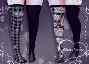 cc's socks (panda's flatfoot)