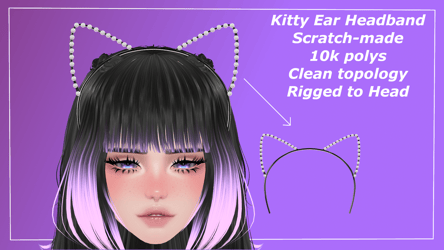 Kitty Ear Headband
