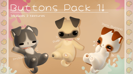Buttons Pack 1! 🎨 Textures