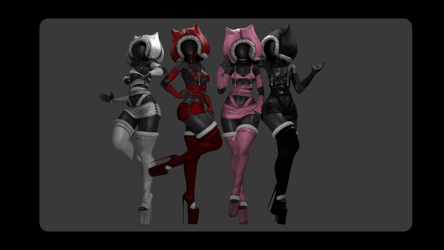 CHRISTMAS SET - E-Girl Base