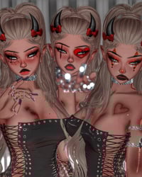 Not So Spooky Face Textures Amelia,Umekos,Yumie  Head 🕸️🎃🕷️🤡