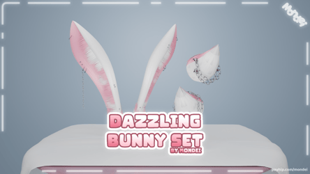 ₓ˚. Dazzling Bunny Set .˚ₓ