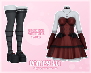 Vampy Outfit [FIT, RP & VR BASE]