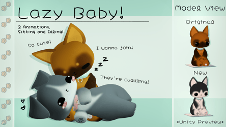 Lazy Baby! 💤 Animations