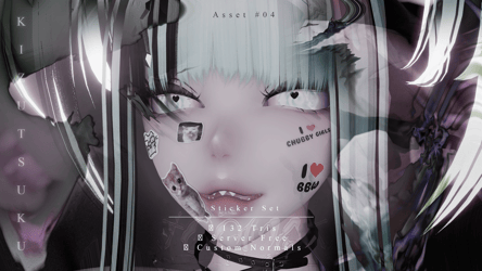 ♡ 04 Stickers ♡ Server free