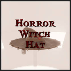 Horror Witch Hat