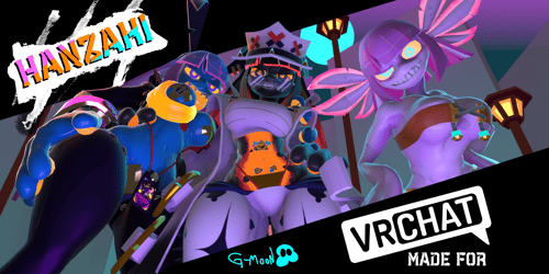 Hanzaki - The Salamander Sisters || VRChat Avatar!