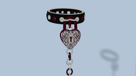 Chunky Heart Choker
