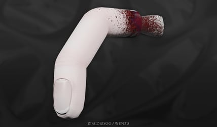 Halloween-Finger ; Paid