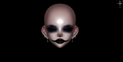 Spooks Make up Texture for Umeko Head