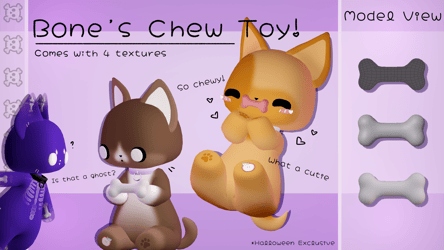 Bone's Chew Toy! ☠️ Asset Pack