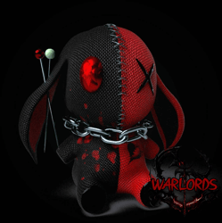 Goth Bunny Plushie