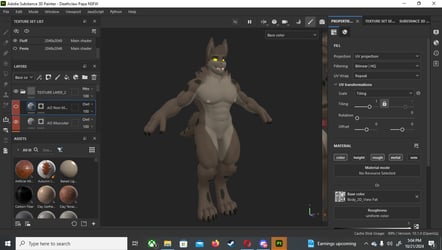Deathclaw Papa-Gen Textures (SFW/NSFW)