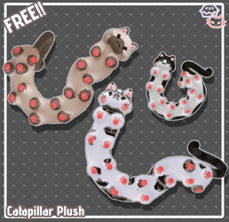 Cat a pillar Plush