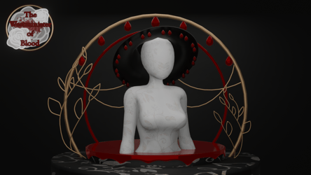 Blood Bead Witch Hat ꒷꒦FREE꒦꒷