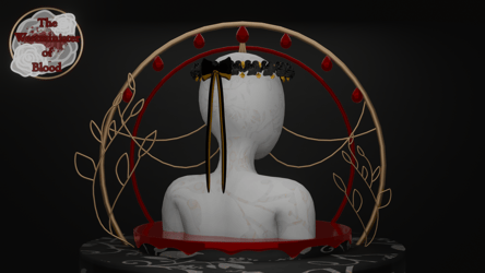 Elegant Rose Crown