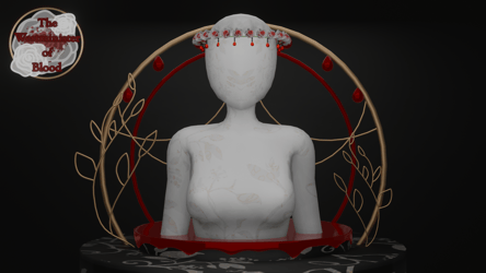Dripping Rose Crown