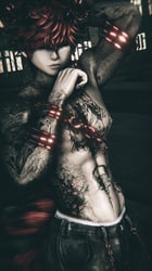 Beast - Tattoo texture (male)