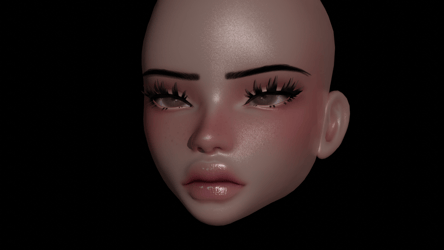 Aurelia Head Realistic Skin