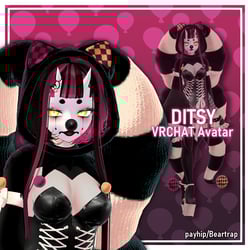 Ditsy Goofball || VRCHAT Avatar (PC Only)
