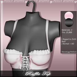Ruffle Top ♡ [Commercial Use]