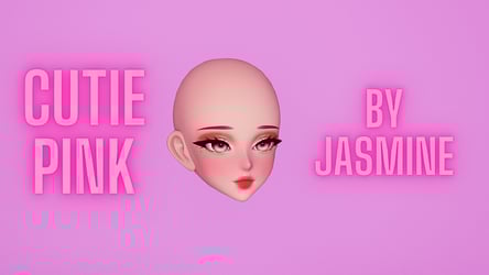 Cutie Pink Makeup (Amelia head)
