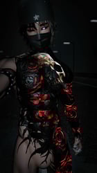 4K ROSES MALE BODY TEXTURE - ACE/AKI/EXOV4