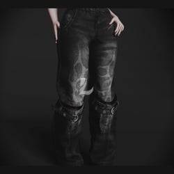 KNEE BELTS PANTS (Personal and Commercial)