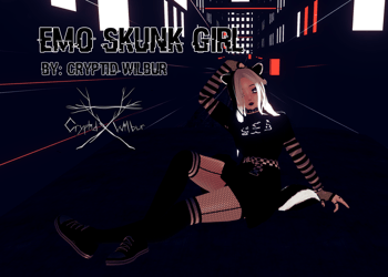 Emo Skunk Girl | Opti and Non-Opti | Free