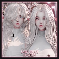 Pandora's Long Hair Duo for VRChat