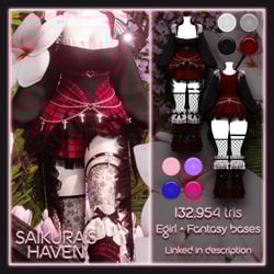 "Lace Baby" Outfit for VRChat