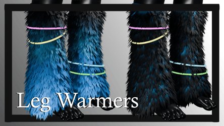 Fuzzy Leg Warmers (Free :D)