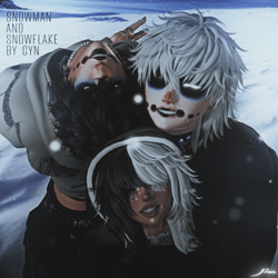 Twinkle lights , Snowflake & Snowman Face/Body Textures For yume & Akii bases & more! ⛄