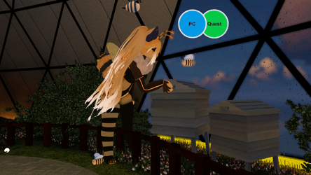 Aster The Kitten Bee (3.0 VRChat Avatar)