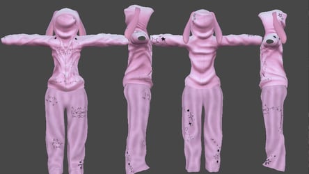 "Glitched" Texture Set