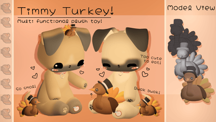 Timmy Turkey! 🦃 Asset Pack