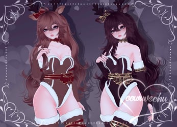 cc's reindeer outfit