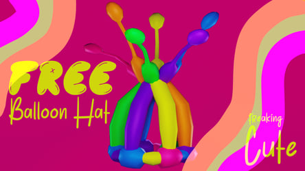 FREE Balloon Hat