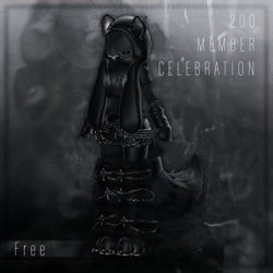 ♰ P4RTY 4N1MAL Set || 200 Member celebration ♰