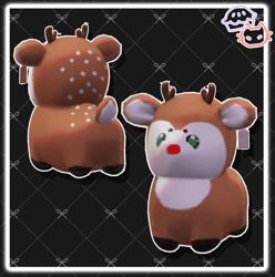 FREE Reindeer Plush - Day 3/12 days of Christmas.