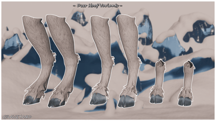 Deer Hoof Bundle [Winter/Christmas 2024]