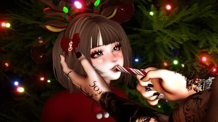 "Khris" Christmas VRCFT Avatar