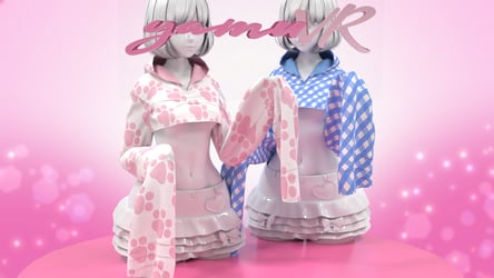 Cropped Floppy Hoodie [NITRO]