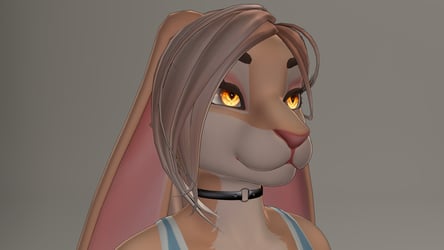 Alice Bunny - Collar Set