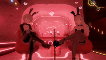 Kyrie & Kari [Female and Femboy couples matching avatars]