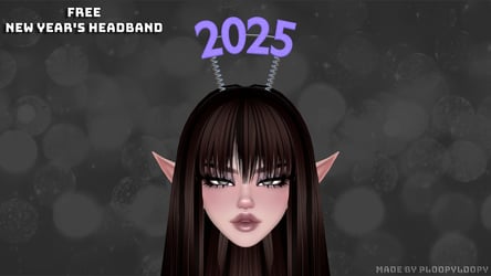 2025 New Year Headband (SERVER FREE)