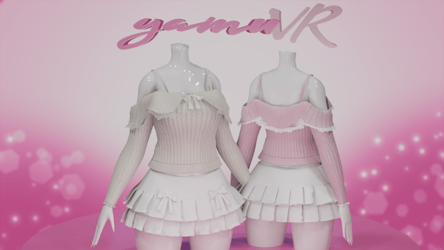 Knit Off-Shoulder Sweater [NITRO]