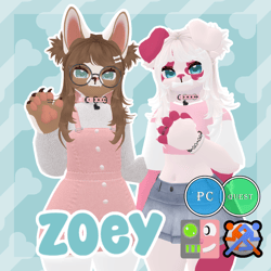 Zoey | PC + Quest | VRCFT | Deira neo