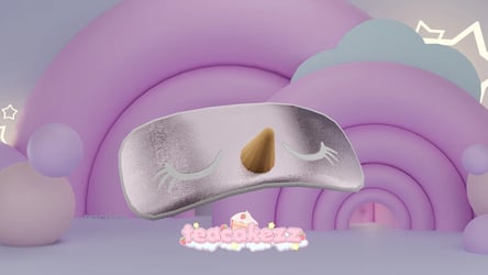 snowman sleep mask