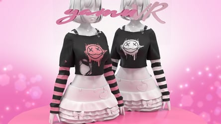 Punk Stripe Top